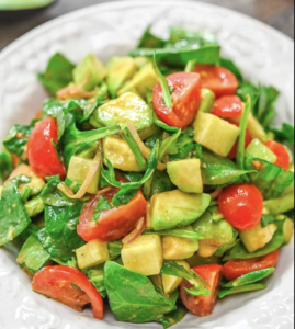 SPINACH & AVOCADO SALAD