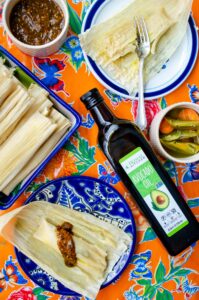 CHEESE AND JALAPEÑO TAMALES