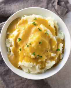 MASHED POTATOES AND GRAVY