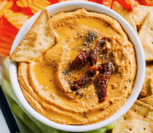 SUN-DRIED TOMATO HUMMUS