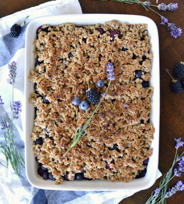 BLUEBERRY LAVENDER CRUMBLE