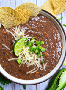 CHIPOTLE BLACK BEAN SOUP