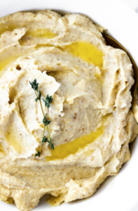 ROASTED GARLIC MASHED CAULIFLOWER