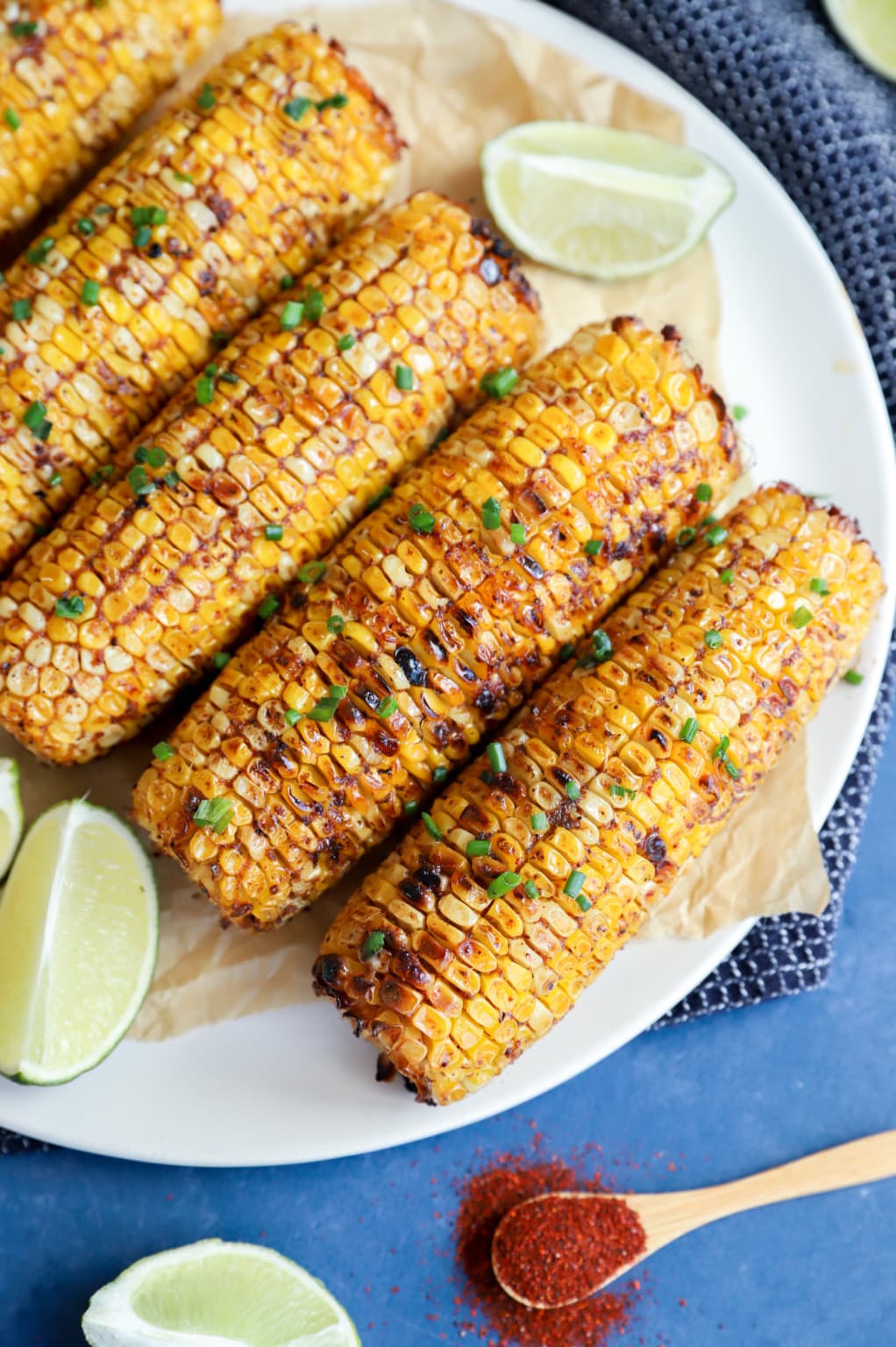 GRILLED CORN WITH LIME AND SMOKED PAPRIKA