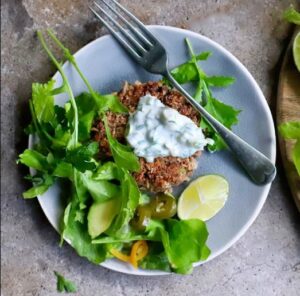 JACKFRUIT KRAB-CAKES WITH TANGY REMOULADE