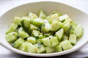 SESAME‐CUCUMBER SALAD