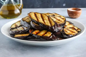 GARLIC-HERB GRILLED EGGPLANT